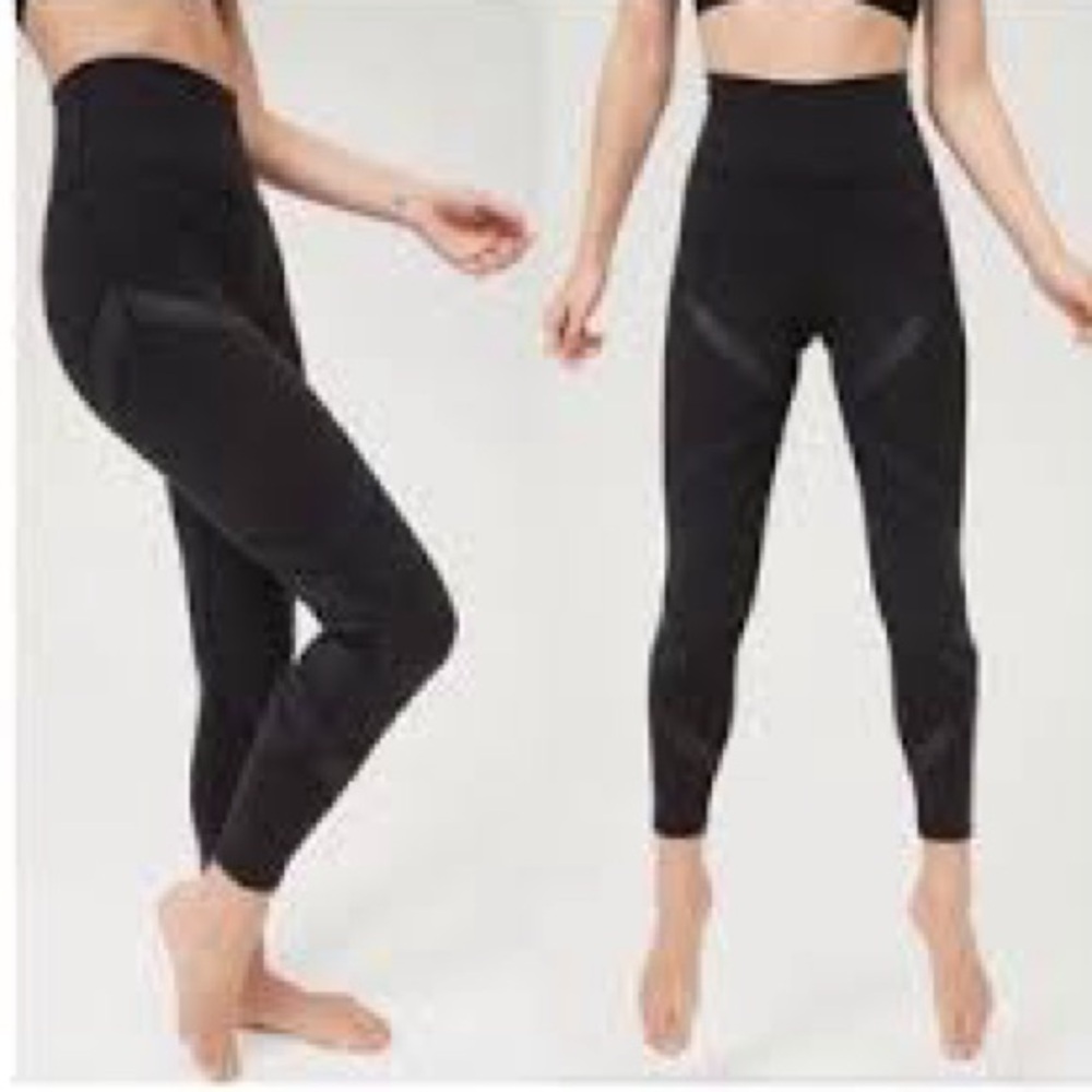 Aerie Classic Black Moto Chill Leggings‎ Extra Large